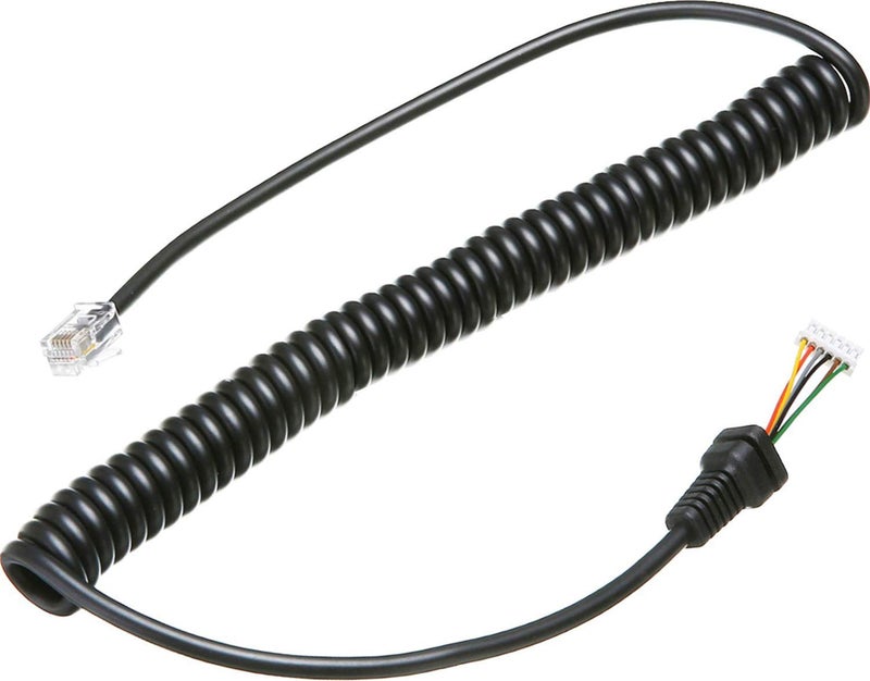 Pasow Replacement Microphones Mic Cable Cord Wire for Yaesu MH-36 MH-36A6J MH-36B6JS MH42 MH-42B6J MH-42C6J MH-48 MH-48A6JA MH-48A6J FT-1500M FT-2800M FT-7100M FT-7800 FT-8800 FT-8900 FT-8900R - Image 1